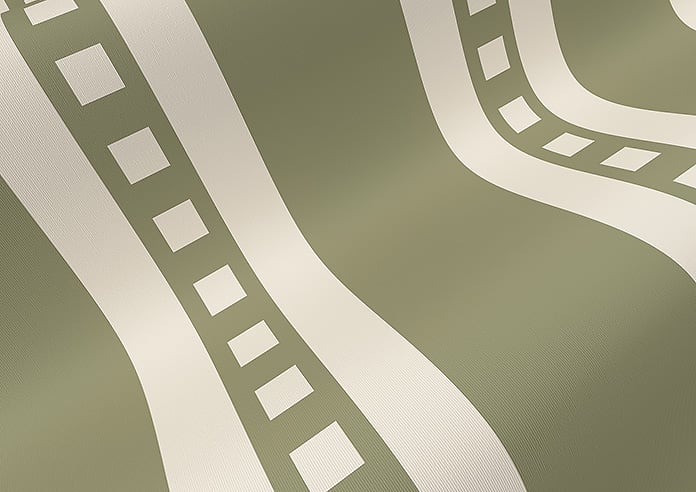 The British Stripe Co. Edgar, Derwent No.1 - Roller Blind - Image 4